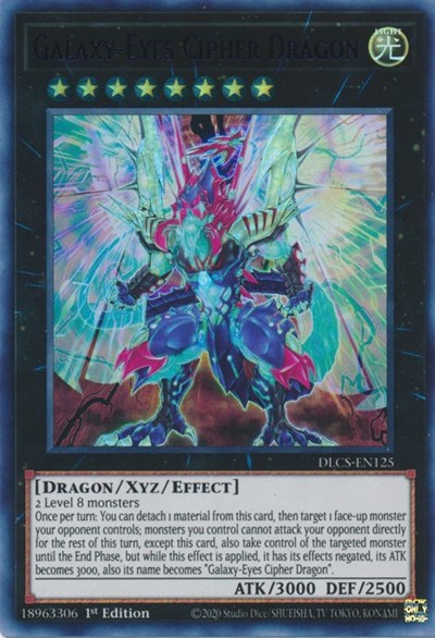 Galaxy-Eyes Cipher Dragon (Purple) [DLCS-EN125] Ultra Rare | Exor Games Bridgewater