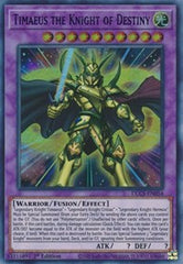 Timaeus the Knight of Destiny (Blue) [DLCS-EN054] Ultra Rare | Exor Games Bridgewater