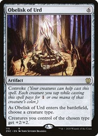 Obelisk of Urd [Zendikar Rising Commander] | Exor Games Bridgewater