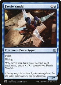 Faerie Vandal [Zendikar Rising Commander] | Exor Games Bridgewater