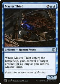 Master Thief [Zendikar Rising Commander] | Exor Games Bridgewater