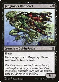 Frogtosser Banneret [Zendikar Rising Commander] | Exor Games Bridgewater