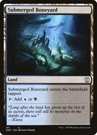 Submerged Boneyard [Zendikar Rising Commander] | Exor Games Bridgewater