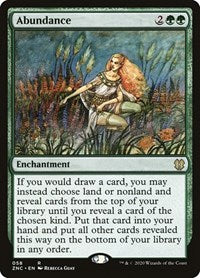 Abundance [Zendikar Rising Commander] | Exor Games Bridgewater