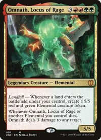 Omnath, Locus of Rage [Zendikar Rising Commander] | Exor Games Bridgewater