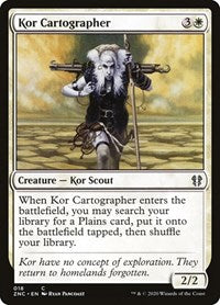 Kor Cartographer [Zendikar Rising Commander] | Exor Games Bridgewater