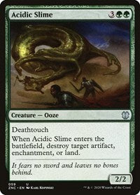 Acidic Slime [Zendikar Rising Commander] | Exor Games Bridgewater