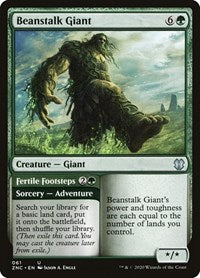 Beanstalk Giant [Zendikar Rising Commander] | Exor Games Bridgewater