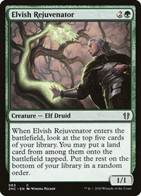 Elvish Rejuvenator [Zendikar Rising Commander] | Exor Games Bridgewater