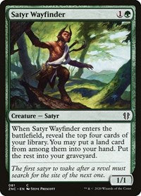 Satyr Wayfinder [Zendikar Rising Commander] | Exor Games Bridgewater