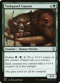 Tuskguard Captain [Zendikar Rising Commander] | Exor Games Bridgewater