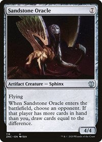 Sandstone Oracle [Zendikar Rising Commander] | Exor Games Bridgewater