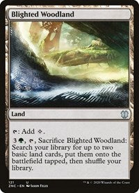 Blighted Woodland [Zendikar Rising Commander] | Exor Games Bridgewater