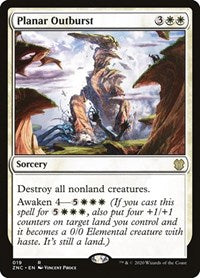 Planar Outburst [Zendikar Rising Commander] | Exor Games Bridgewater