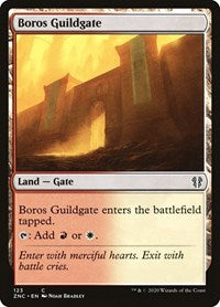 Boros Guildgate [Zendikar Rising Commander] | Exor Games Bridgewater