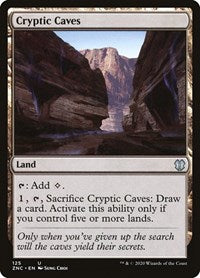 Cryptic Caves [Zendikar Rising Commander] | Exor Games Bridgewater