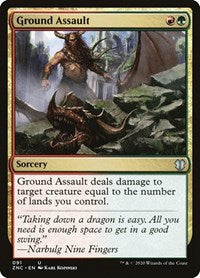 Ground Assault [Zendikar Rising Commander] | Exor Games Bridgewater