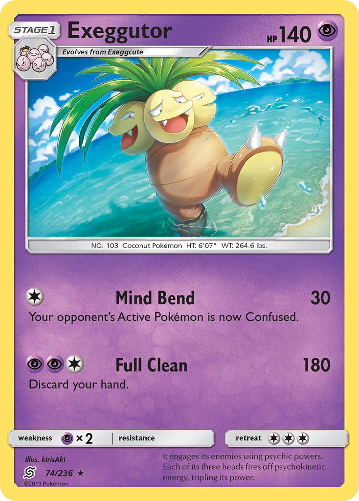 Exeggutor (74/236) [Sun & Moon: Unified Minds] | Exor Games Bridgewater