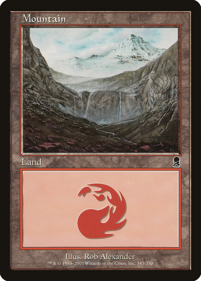 Mountain (345) [Odyssey] | Exor Games Bridgewater