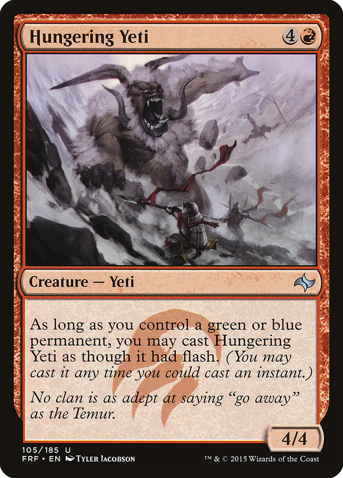 Hungering Yeti [Fate Reforged] | Exor Games Bridgewater