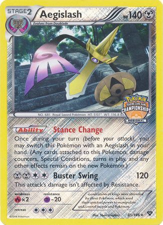 Aegislash (85/146) (Regional Championship Promo) [XY: Base Set] | Exor Games Bridgewater