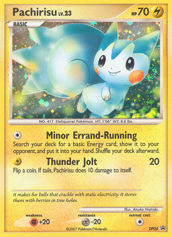 Pachirisu (DP04) [Diamond & Pearl: Black Star Promos] | Exor Games Bridgewater