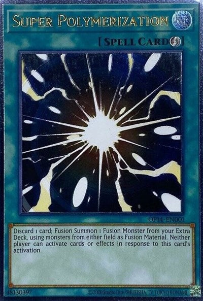 Super Polymerization [OP14-EN001] Ultimate Rare | Exor Games Bridgewater