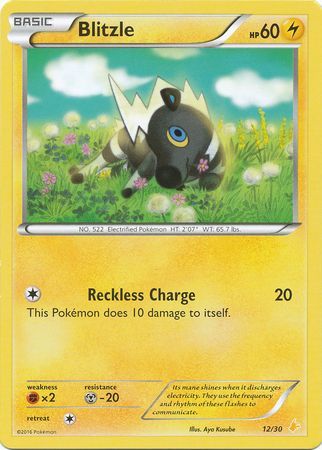 Blitzle (12/30) [XY: Trainer Kit 3 - Pikachu Libre] | Exor Games Bridgewater