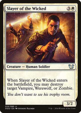 Slayer of the Wicked [Duel Decks: Blessed vs. Cursed] | Exor Games Bridgewater