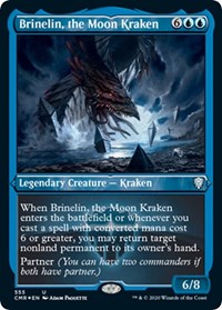 Brinelin, the Moon Kraken (Foil Etched) [Commander Legends] | Exor Games Bridgewater