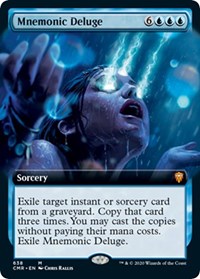 Mnemonic Deluge (Extended Art) [Commander Legends] | Exor Games Bridgewater