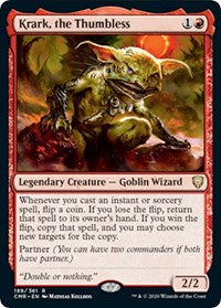 Krark, the Thumbless [Commander Legends] | Exor Games Bridgewater