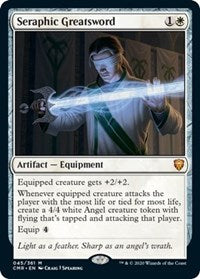 Seraphic Greatsword [Commander Legends] | Exor Games Bridgewater