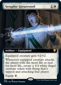 Seraphic Greatsword (Extended Art) [Commander Legends] | Exor Games Bridgewater