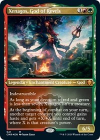 Xenagos, God of Revels (Foil Etched) [Commander Legends] | Exor Games Bridgewater