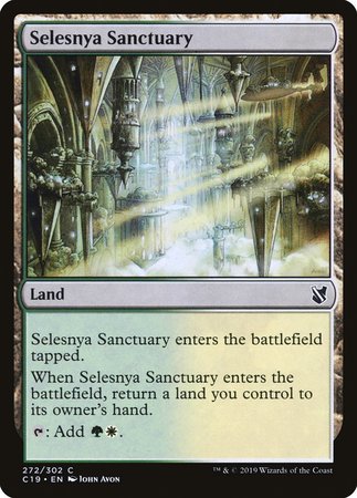 Selesnya Sanctuary [Commander 2019] | Exor Games Bridgewater