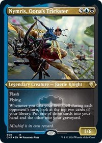 Nymris, Oona's Trickster (Foil Etched) [Commander Legends] | Exor Games Bridgewater