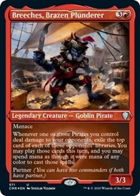 Breeches, Brazen Plunderer (Foil Etched) [Commander Legends] | Exor Games Bridgewater