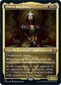 Queen Marchesa (Foil Etched) [Commander Legends] | Exor Games Bridgewater