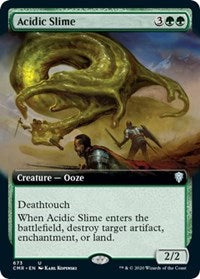 Acidic Slime (Extended Art) [Commander Legends] | Exor Games Bridgewater