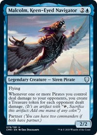Malcolm, Keen-Eyed Navigator [Commander Legends] | Exor Games Bridgewater