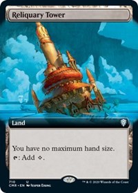 Reliquary Tower (Extended Art) [Commander Legends] | Exor Games Bridgewater