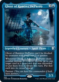Ghost of Ramirez DePietro (Foil Etched) [Commander Legends] | Exor Games Bridgewater