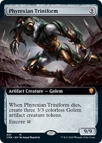 Phyrexian Triniform (Extended Art) [Commander Legends] | Exor Games Bridgewater