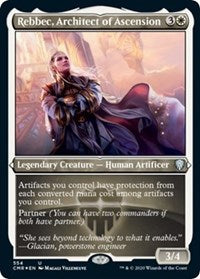 Rebbec, Architect of Ascension (Foil Etched) [Commander Legends] | Exor Games Bridgewater