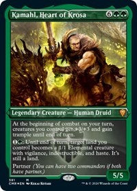 Kamahl, Heart of Krosa (Foil Etched) [Commander Legends] | Exor Games Bridgewater