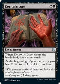 Demonic Lore [Commander Legends] | Exor Games Bridgewater