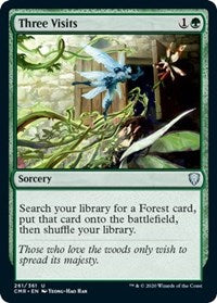 Three Visits [Commander Legends] | Exor Games Bridgewater