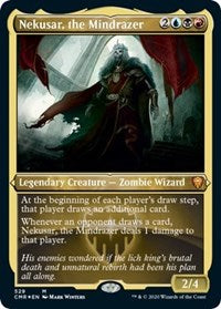 Nekusar, the Mindrazer (Foil Etched) [Commander Legends] | Exor Games Bridgewater