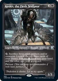 Keskit, the Flesh Sculptor (Foil Etched) [Commander Legends] | Exor Games Bridgewater